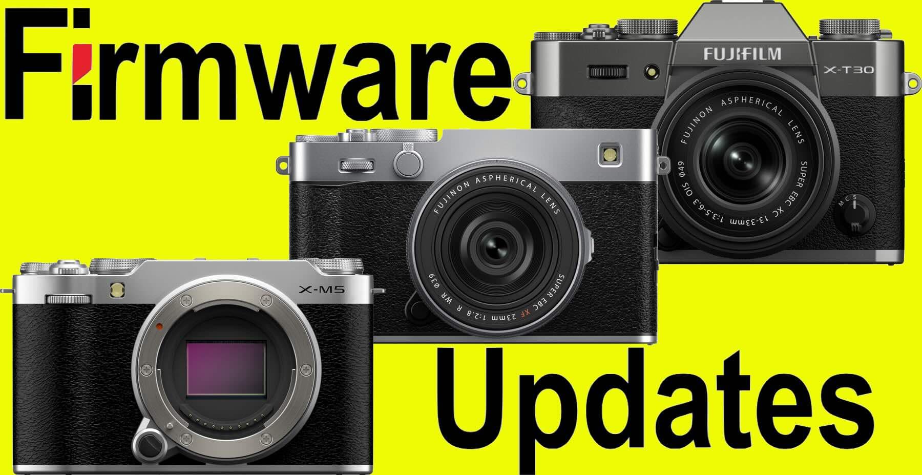 Fujifilm X-E5, X-M5 ve X-T30 III: Yeni Firmware Güncellemeleri Yayında!
