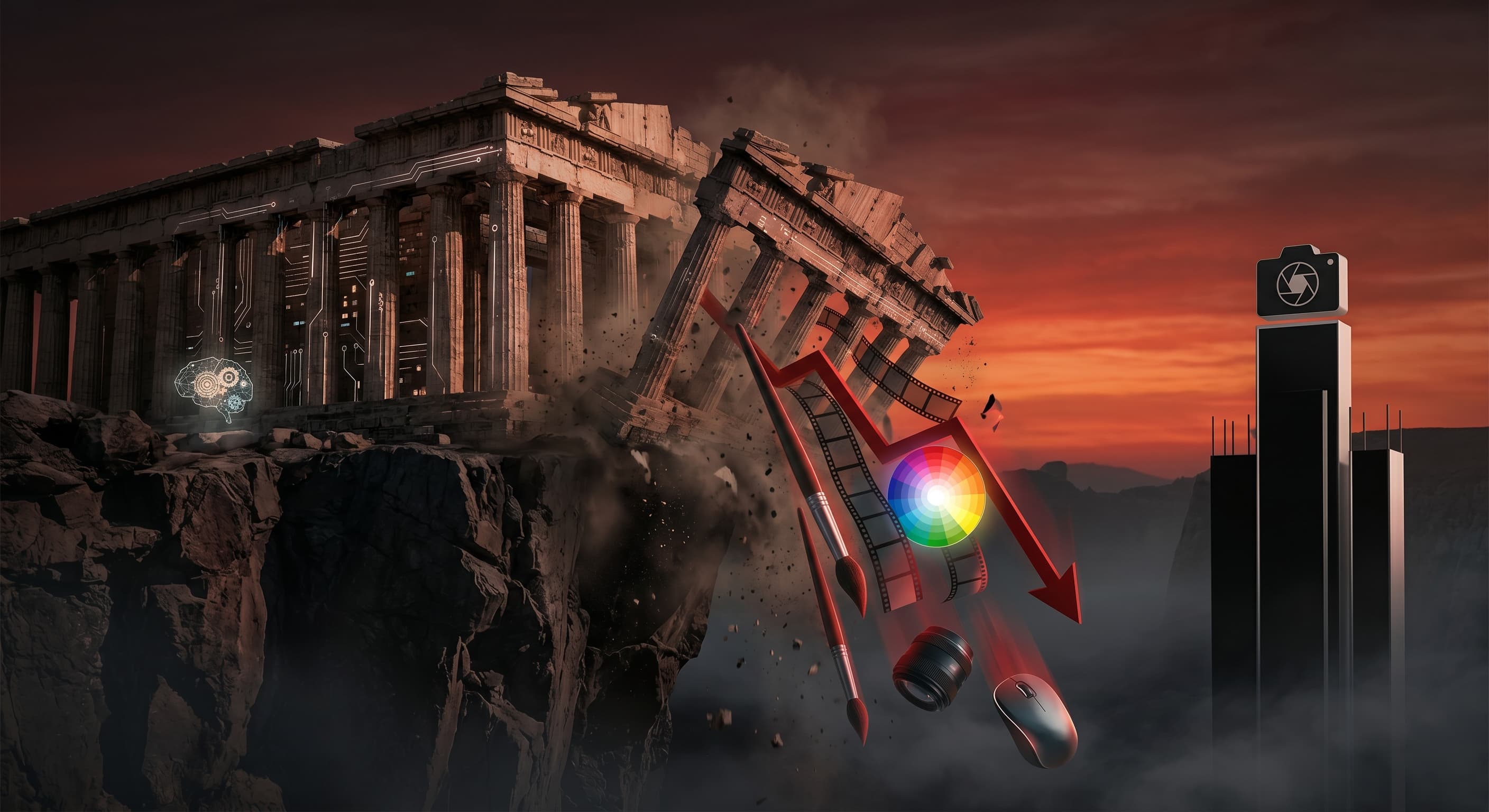 Yapay Zeka ve Blackmagic Kıskacındaki Adobe'nin Yaratıcı İmparatorluğu Çatırdıyor! Hisseler Çakıldı