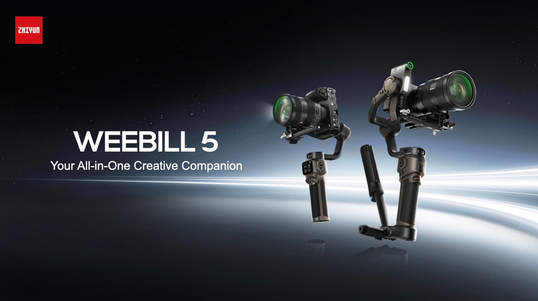 Zhiyun Weebill 5 Tanıtıldı: Entegre Dolgu Işığı, Yapay Zeka Takibi ve Kesintisiz Çekim Performansı