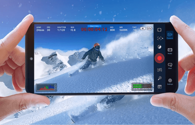 Blackmagic Camera Android 3.4 Güncellemesi: 4K HDMI Çıkışı ve WearOS Entegrasyonu Geldi