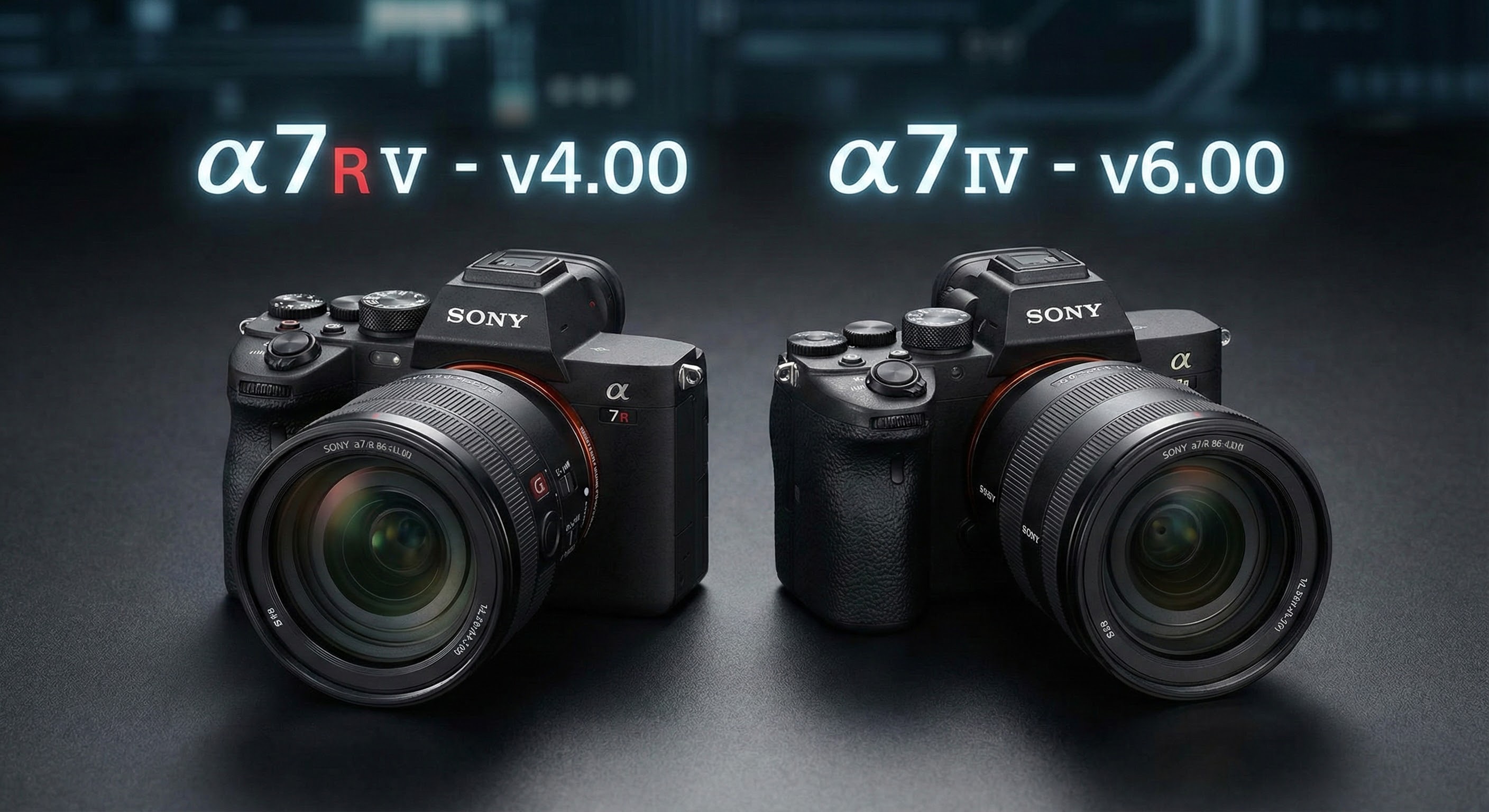 Sony a7R V ve a7 IV